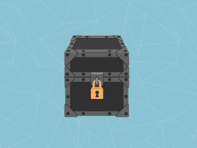 Lockbox illustration vector