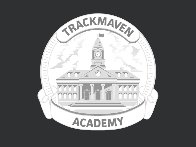 TrackMaven Academy Bumper after effects animation architecture gif illustration motion design vector