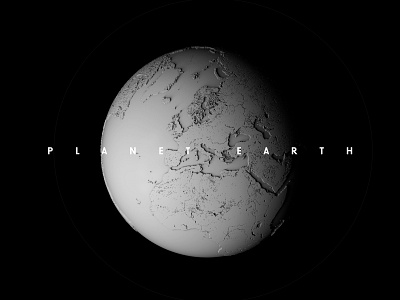 Planet earth 3d cinema4d concept design digital earth globe planet