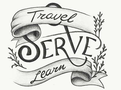 Hand Lettered Tagline hand lettering typography