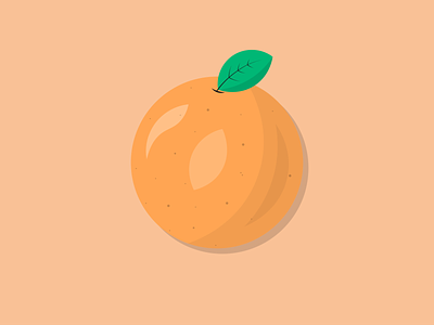 Vitamin C art colour design flat fruit health illustration illustrator nutrition orange vector vitamin