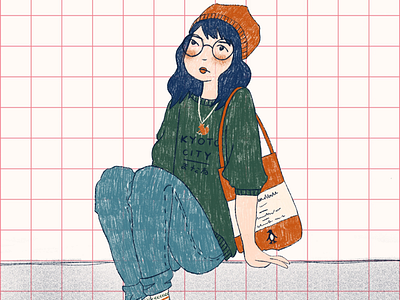 Autumn outfit autumn kyoto sweatshirt orange penguin books tote