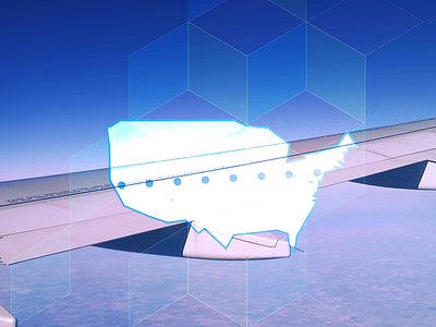 Flyaway icon illustrator vector