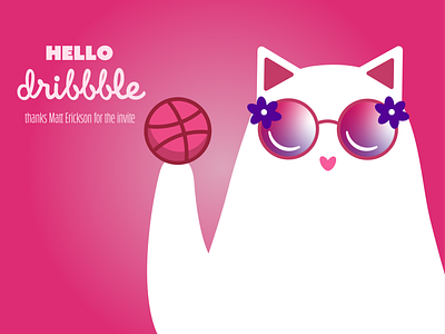 Well hello there Dribbble!