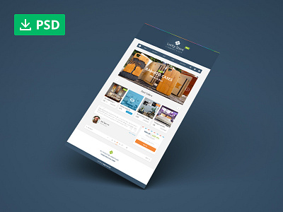 Lucky Store: Free PSD Sample cart commerce freebie icons interface menu newsletter psd shop slider ui ui kit