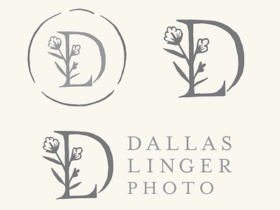 Dallas Linger Photo branding logo logo design minimal photo photographer logo photography photography logo