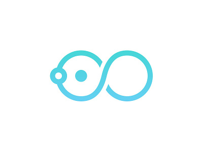 Hydrogen Infinity Logo app brand car fuel hydrogen infinity line logo mark