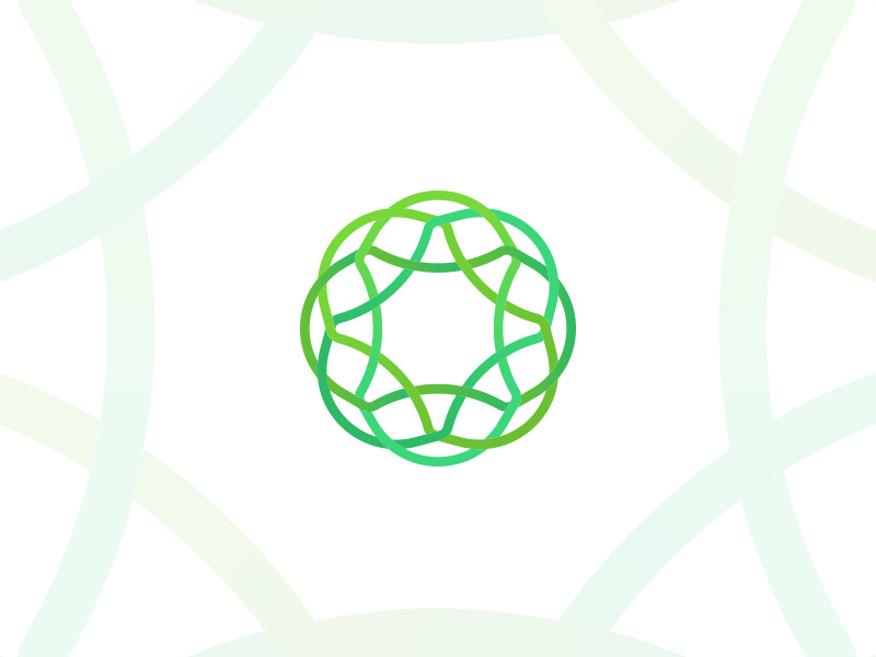 Region Branding chemical biology pattern logo mark branding identity brand state region place