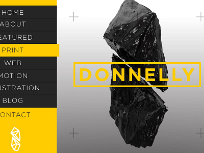 Portfolio Website Update branding geometric idea refresh stone web design