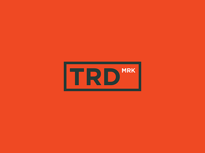 TRDmrk - Initial Logotype branding design logotype trademark trd trdmrk
