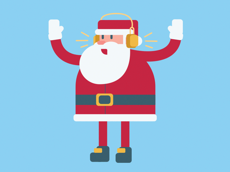 Filtr - Merry Christmas Branding - Santa Illustration filtr illustration santa sony music