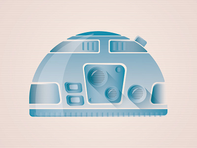 Vector Dailies - #Robot droid illustration r2d2 robot star wars vector