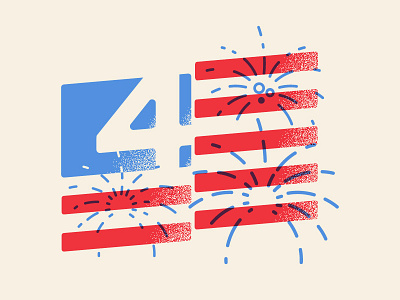 Happy Independence Day! flag fourth fourth of july illustration july vector