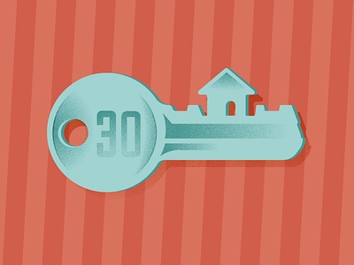 New Home house illustration illustrator key new vector