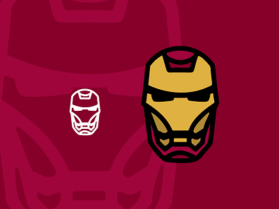 Weekly Warmup - #20 Iron Man app branding design graphic illustration ironman mark marvel vector