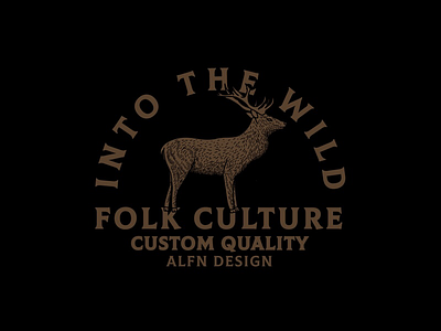 Folk Culture badgelogo folk folkculture logo typography vintagelogo