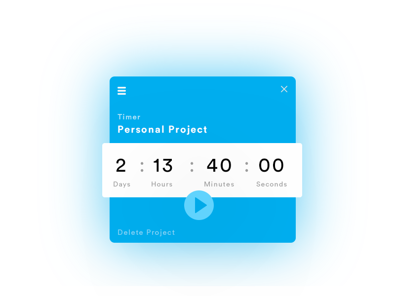 timer widget ui widgets simple timer widget