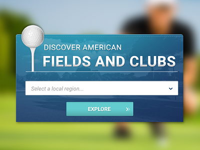 Discover Golf Fields blue box clubs combo discover explore fields golf search