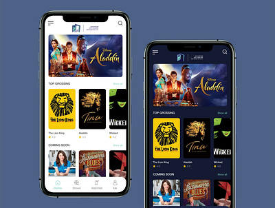 Movie Review App app minimal mobile app design ui ui ux ux