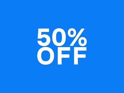 50 OFF! animation createwithflow flow