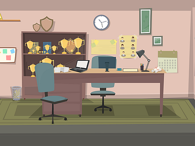 Principal room by Pitchu Ani on Dribbble