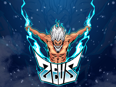 Zeus Mascot Logo