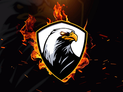 Eagle Mascot Logo