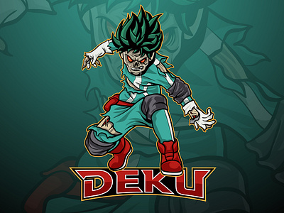 Deku Mascot Logo