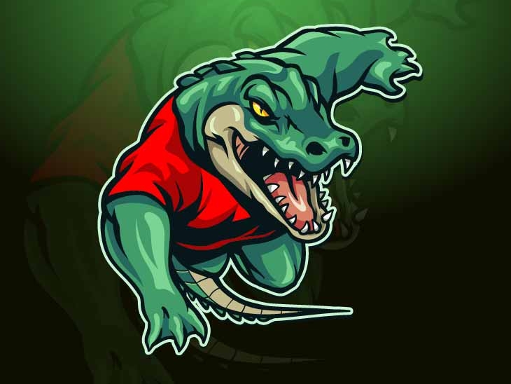 Dribbble Crocodile By Angga Agustiya