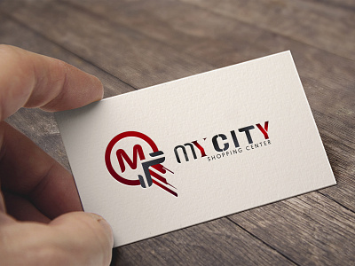 MC Shopping center australia design illustrator logo design