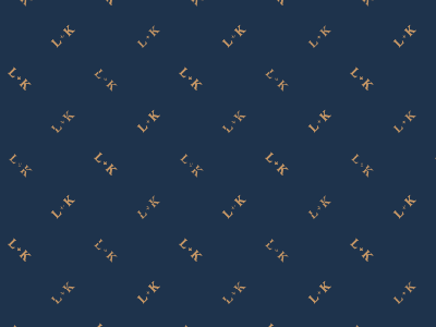 L+K Home Pattern by Meghan Lambert on Dribbble