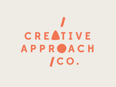 Creative Approach Co. branding design graphic design pattern typography