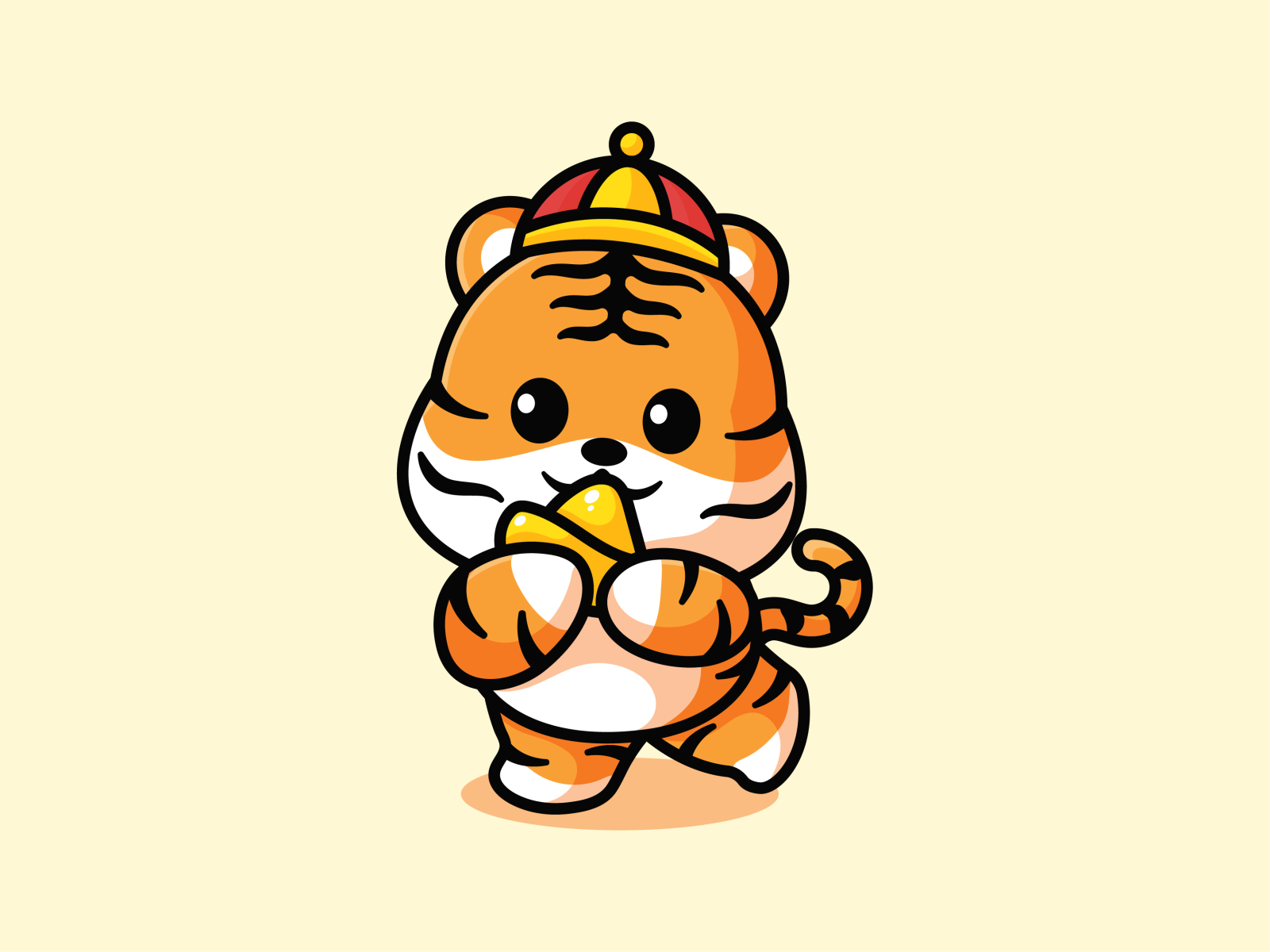 Chinese new year tiger by Jaysx1 on Dribbble