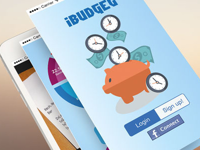 iBudget App UI Design Demo (IOS App) app hong kong ui ui design