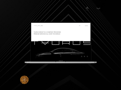 Taurus Group awwwards branding dark flat icon luxury luxury brand luxury design minimal typography ui ux web webdesign website design