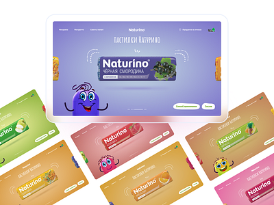 Naturino flat illustration minimal ui ux vector