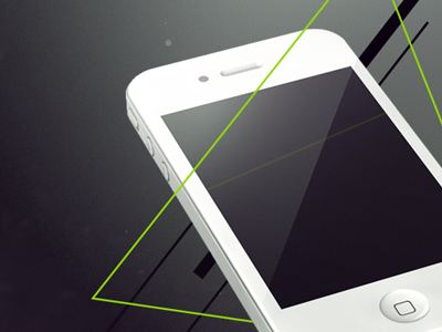 Mobile Style Frame 3d c4d iphone motion