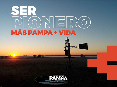 PAMPA argentina branding design illustrator logo vector