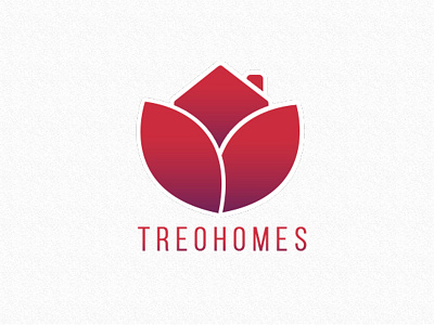 Treo homes application brand branding color design designer identity ios logo product treohomes