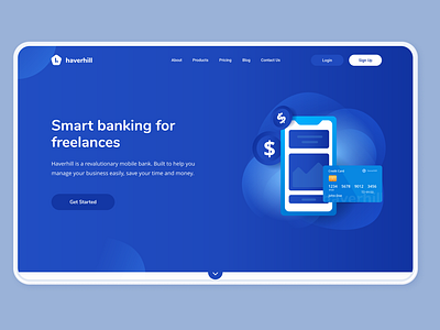 Bank - Landing Website