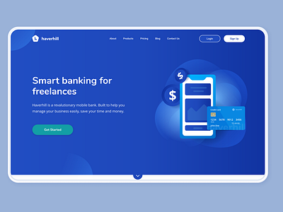 Bank - Landing Website V2