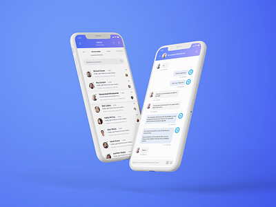 Social Media Marketing App UI Design `social app app blogger branding chatbot clean ui design design concept illustration inbox minimal support typography ui uidesign ux uxdesign web