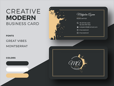 Business Card Concept brand identity branding business cards collateral design design concept hr logo logo design pattern type typogaphy ui