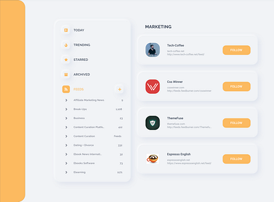 Marketing Web App Component Skeuomorph design design concept digital marketing services feed marketing rss skeuomorph skeuomorphism ui uidesign ux uxdesign web