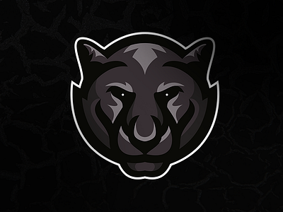 Panther mascot logo by Ashton Harris on Dribbble