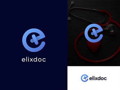 Elixdoc Branding brand branding doctor dribbble health healthcare idenity logo logo design logodesign medical medicine pharmacy startup