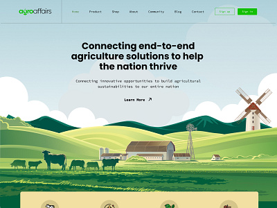 AgroAffairs Web Design