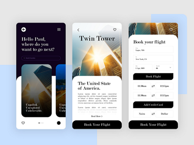 Travel & Tour App brand branding design dribblers interactions logo tour travel travel ui uiux user experience user interface