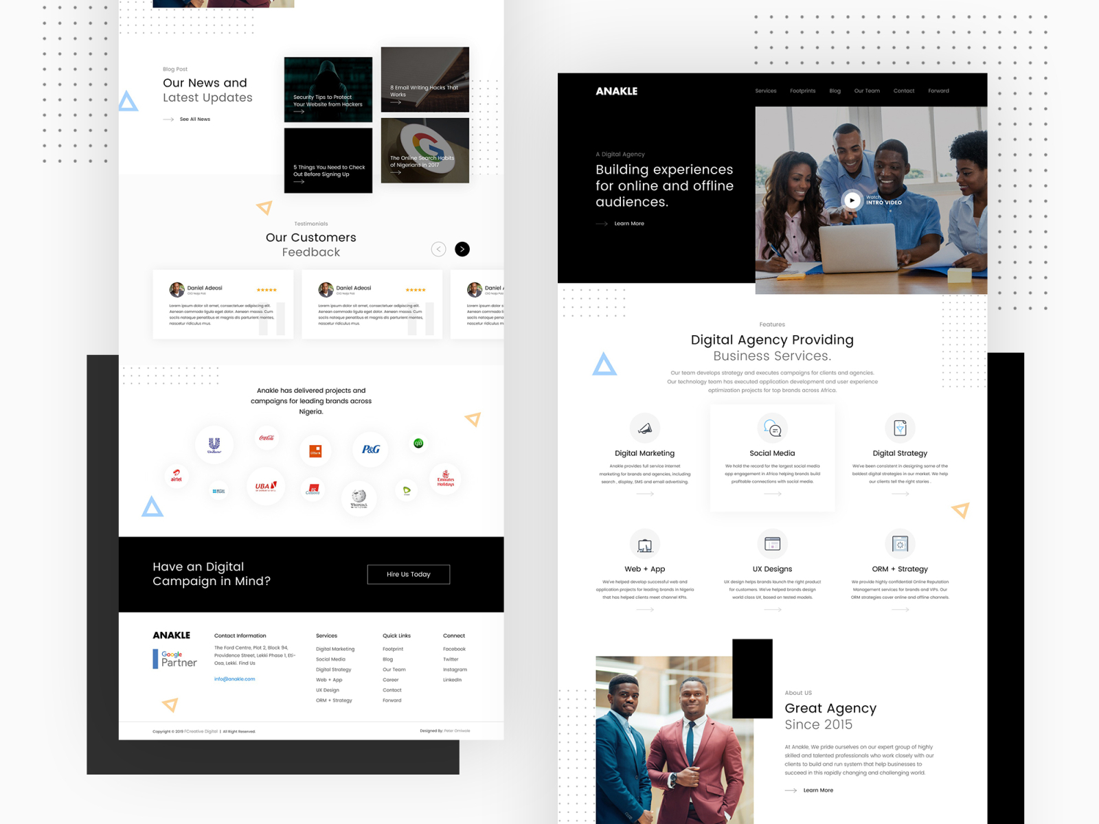 Anakle Web UI by Pee's Folio on Dribbble