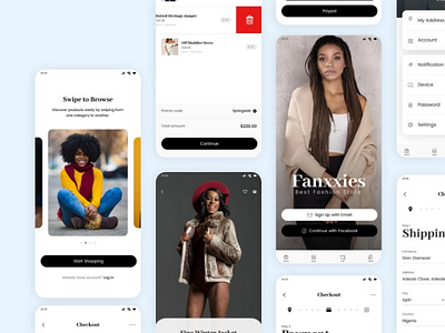 Fanxcies Mobile Ecommerce Store